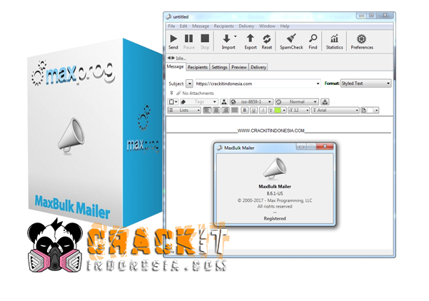 maxbulk mailer 8.4.1 serial